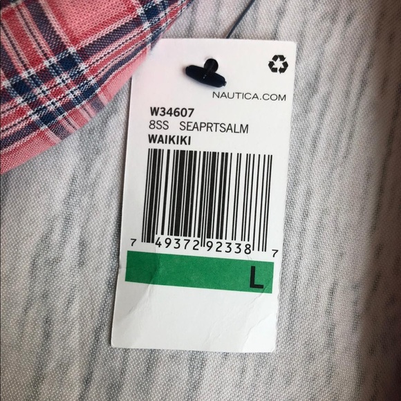 ⚓️ MENS NAUTICA BUTTON DOWN SHIRT NEW - Picture 3 of 5